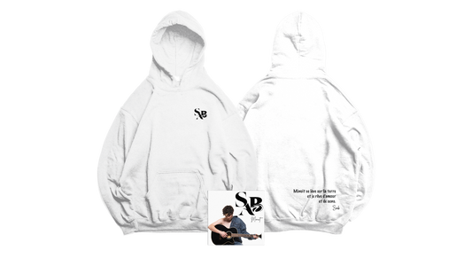 PACK SMALL BLANC "CD DÉDICACÉ + SWEAT" « MINUIT »